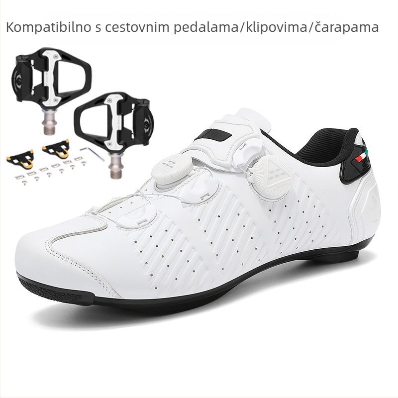 Cipele za cestovni i MTB vožnju – prozračne, protuklizne, podržavajuće, tvrda potplat, unisex