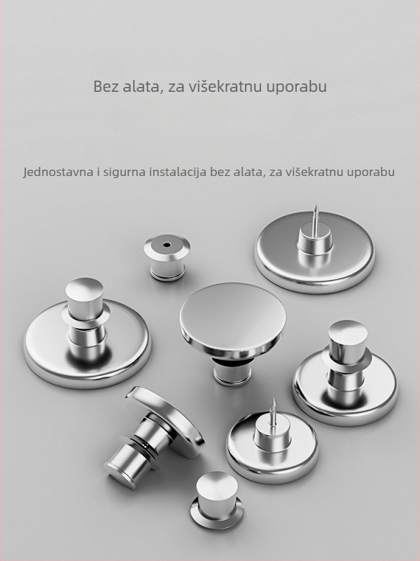 Kompaktan set zavjesa s magnetskim zatvaranjem, otporan na vjetar i propuštanje svjetla (par) s kukicama, klipom i trakom