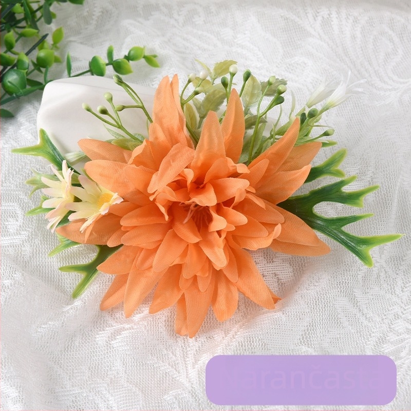 Veza za zavjese s umjetnim cvjetovima — Ming Shi, Materijal: Umjetni cvijet, Stil: Moderno minimalistički, Prilagodljivo