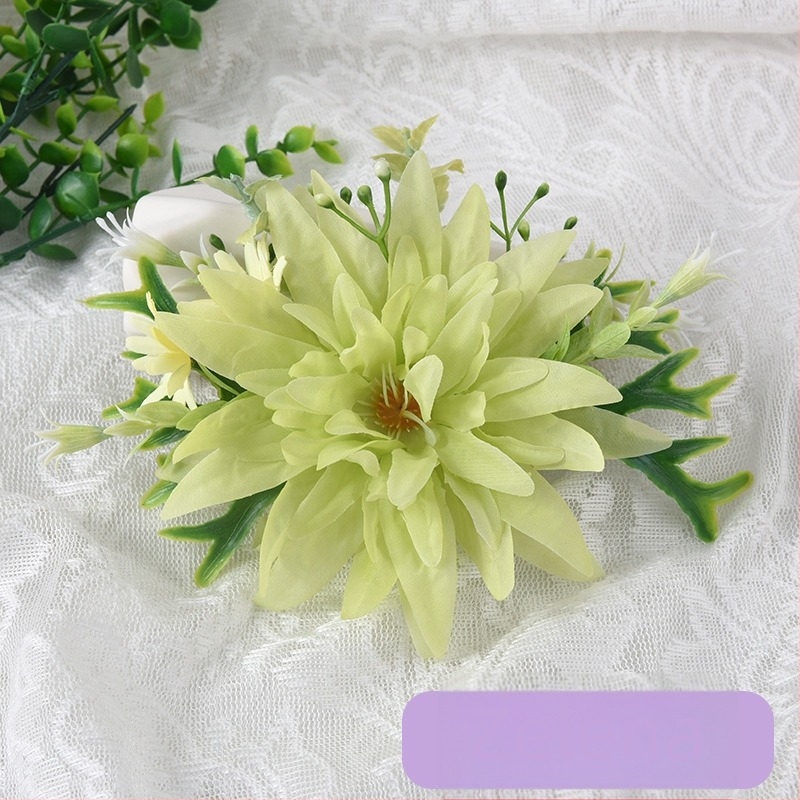 Veza za zavjese s umjetnim cvjetovima — Ming Shi, Materijal: Umjetni cvijet, Stil: Moderno minimalistički, Prilagodljivo