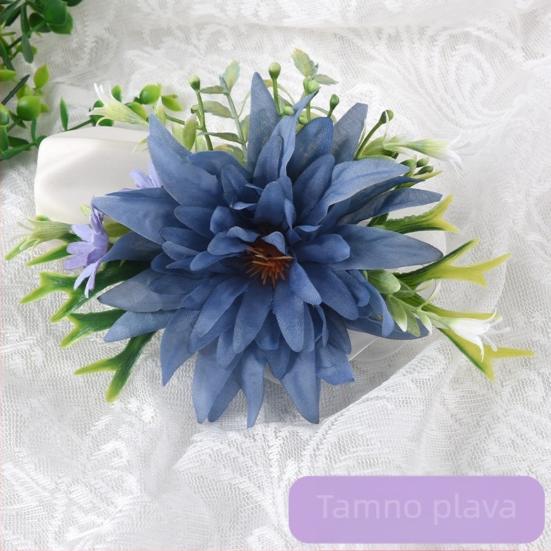 Veza za zavjese s umjetnim cvjetovima — Ming Shi, Materijal: Umjetni cvijet, Stil: Moderno minimalistički, Prilagodljivo