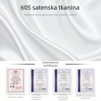 Dvostranični minimalistički posteljni runner u hotelskom stilu