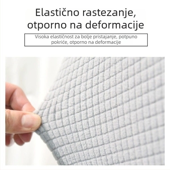 Univerzalna navlaka za uzglavlje kreveta, lukasti oblik, europski stil, flanel materijal