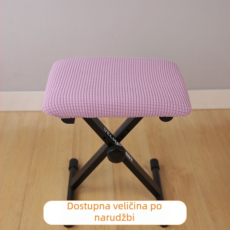Pravougaoni navlaka za stolicu, elastična, univerzalna navlaka za drvene stolice, kućna i studentska upotreba