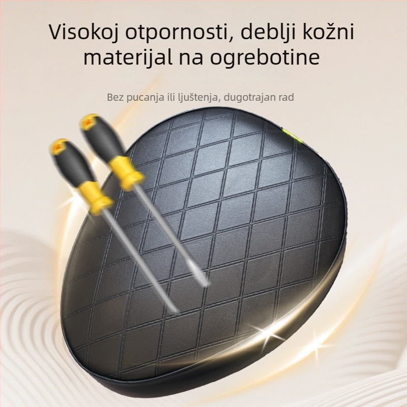 Pokrov sjedala električnog automobila od PU kože, sve sezone, ovlaštena privatna marka