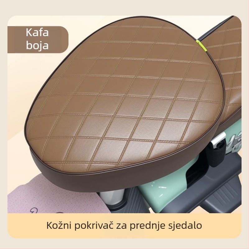 Pokrov sjedala električnog automobila od PU kože, sve sezone, ovlaštena privatna marka