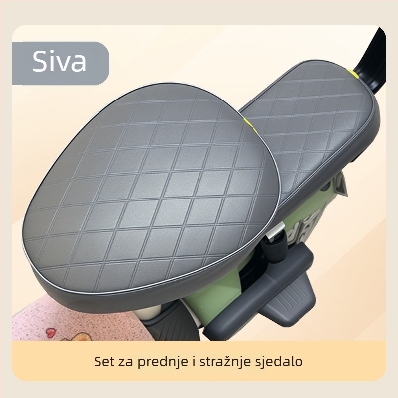 Pokrov sjedala električnog automobila od PU kože, sve sezone, ovlaštena privatna marka