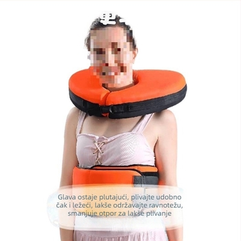 Odrasli plivački prsten od PVC s reklamnim logom