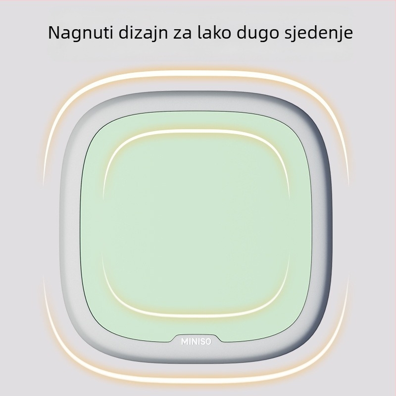 Jastuk od memorijske pjene za ured i učionicu — doily oblik, materijal svila s cvjetnim uzorkom, kompatibilan s kutnim kaučem, vjenčani stil