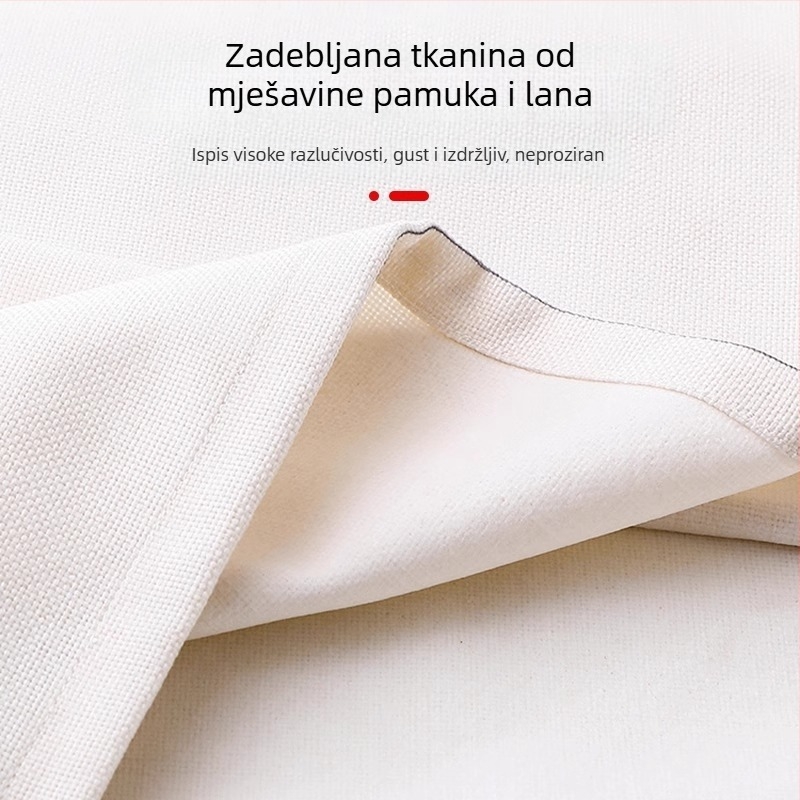 Crvena pozadina od tkanine za unutarnju atmosferu restorana ili bara u kineskom stilu, pravokutna zidna dekoracija