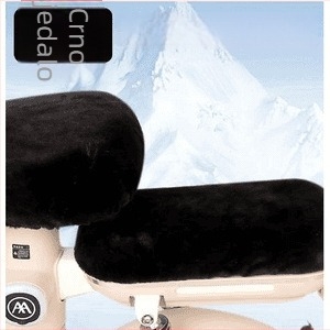 Zimska navlaka za sjedalo električnog bicikla, pamuk, bez punila, bez loga