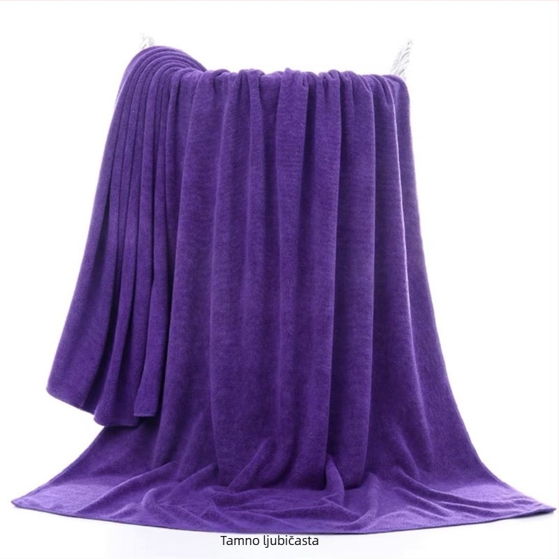 Kupaonska krpa od superfinih vlakana za spa i hotele, upijajuća, bez ispada vlakana, 300–400 g/m²