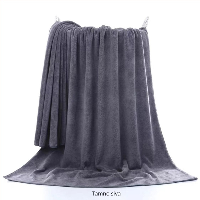 Kupaonska krpa od superfinih vlakana za spa i hotele, upijajuća, bez ispada vlakana, 300–400 g/m²