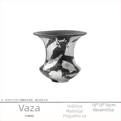 Keramička vaza, kineskog stila; materijal: keramika; kategorija: vaza; stil: kineski.