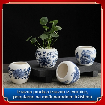 Porcelanska vaza u kineskom stilu za stolnu dekoraciju; Materijal: porcelan; Kategorija: vaza; Pakiranje: kartonsko pakiranje; Pokloni: vjenčanje, rođendan, diplomski, preseljenje