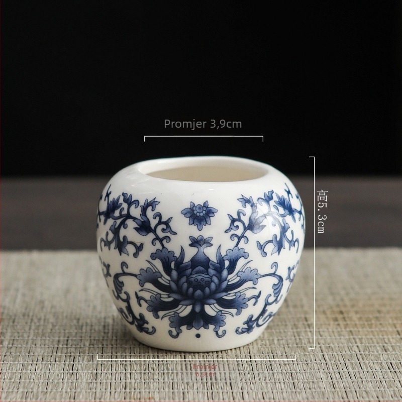 Porcelanska vaza u kineskom stilu za stolnu dekoraciju; Materijal: porcelan; Kategorija: vaza; Pakiranje: kartonsko pakiranje; Pokloni: vjenčanje, rođendan, diplomski, preseljenje