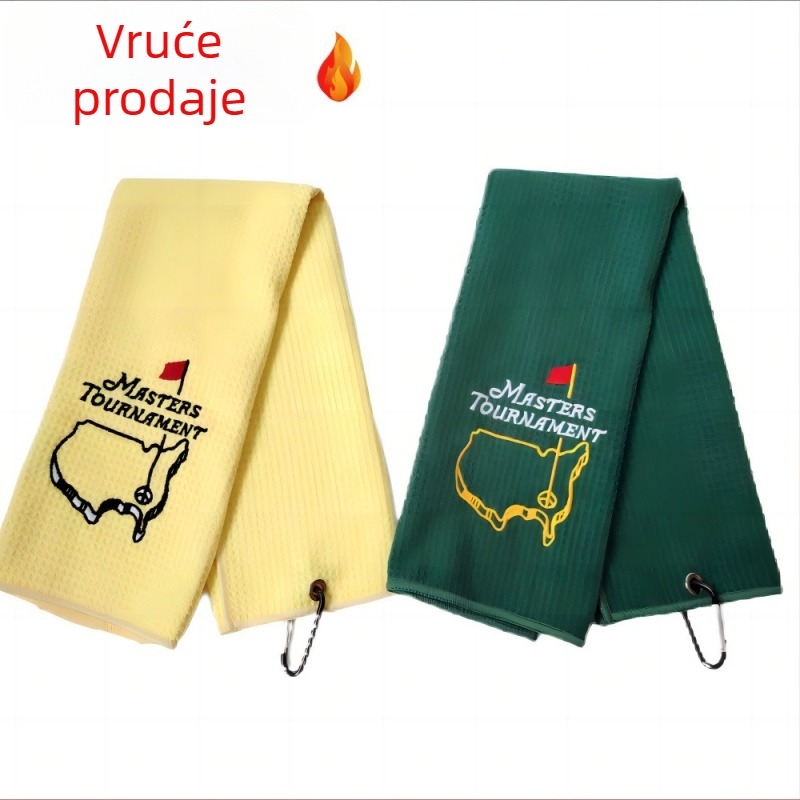 Sportski ručnik od superfinih vlakana, 400 g, brzo upijanje 0–5 s, s tiskanim logom.