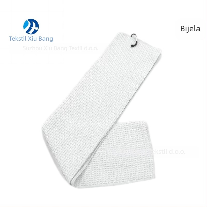 Sportski ručnik od superfinih vlakana, 400 g, brzo upijanje 0–5 s, s tiskanim logom.