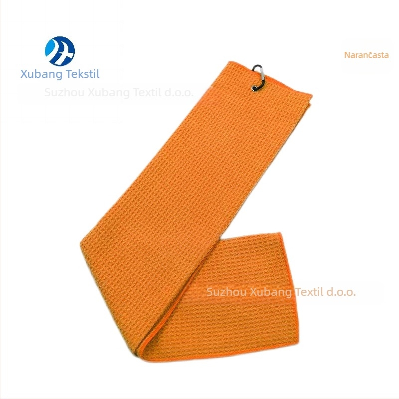 Sportski ručnik od superfinih vlakana, 400 g, brzo upijanje 0–5 s, s tiskanim logom.