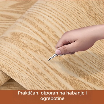 Prozirni PVC zaštitni film za površine - mat završna obrada, otpornost na visoke temperature i opekline, za stolić za kavu i mramorni stol za blagovanje, 2-djelni set