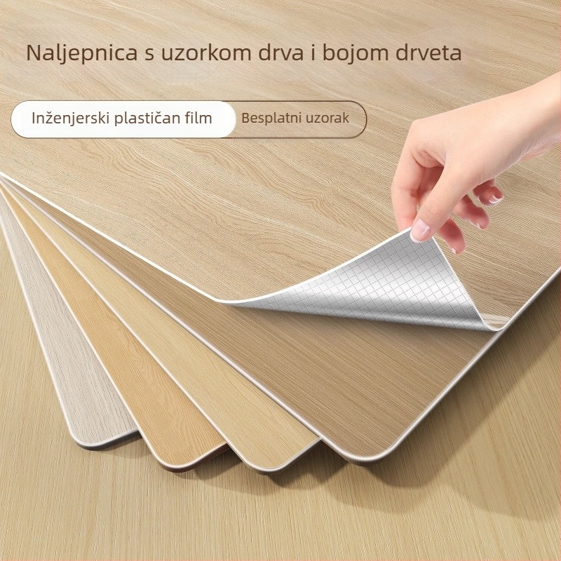 Prozirni PVC zaštitni film za površine - mat završna obrada, otpornost na visoke temperature i opekline, za stolić za kavu i mramorni stol za blagovanje, 2-djelni set