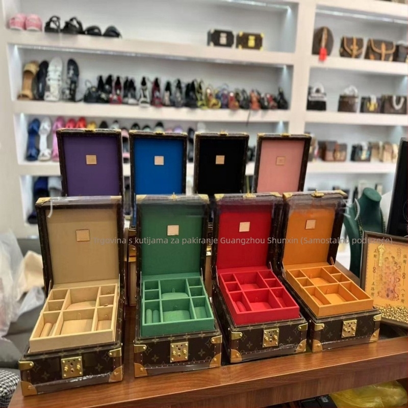 Presbiopijska kutija za satove; višenamjenska kutija za nakit; visoko kvalitetna tvrda kutija; kutija obitelji L — Materijal: kortikalni; Model: Kutija; Pakiranje: Kutija za pakiranje; Upotreba: pakiranje nakita