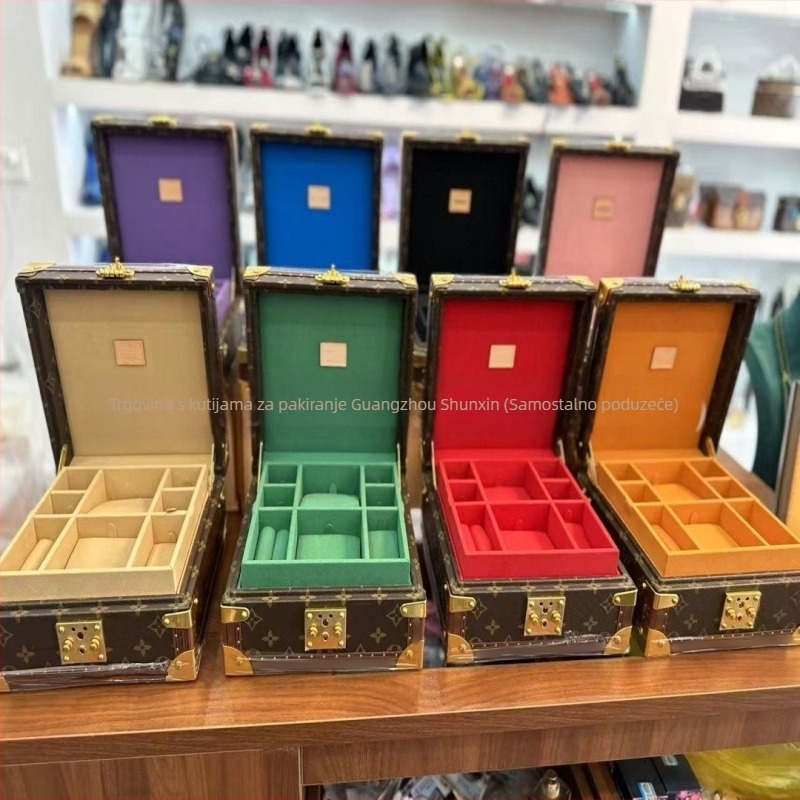Presbiopijska kutija za satove; višenamjenska kutija za nakit; visoko kvalitetna tvrda kutija; kutija obitelji L — Materijal: kortikalni; Model: Kutija; Pakiranje: Kutija za pakiranje; Upotreba: pakiranje nakita