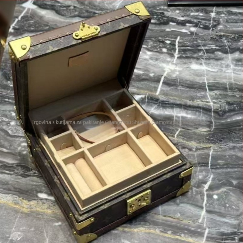Presbiopijska kutija za satove; višenamjenska kutija za nakit; visoko kvalitetna tvrda kutija; kutija obitelji L — Materijal: kortikalni; Model: Kutija; Pakiranje: Kutija za pakiranje; Upotreba: pakiranje nakita