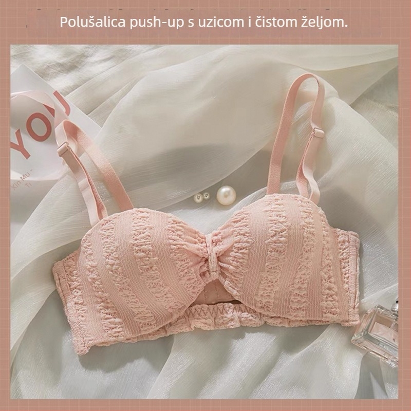 Sutien bez naramenica, push-up, protivklizni, nevidljiv, najlon