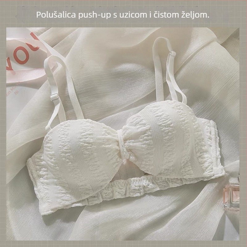 Sutien bez naramenica, push-up, protivklizni, nevidljiv, najlon