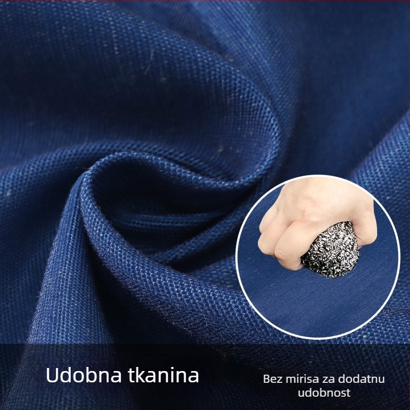 Bez rukava platnena kuhinjska pregača za kuhinju i catering – prozračna, otporna na prljanje, motiv crtić