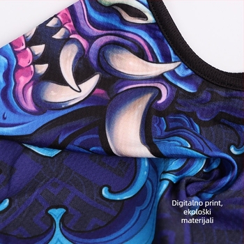 Maska za biciklizam od Dupont antibakterijskog jacquard materijala, prilagodljiva, brend Count Colors, unisex.