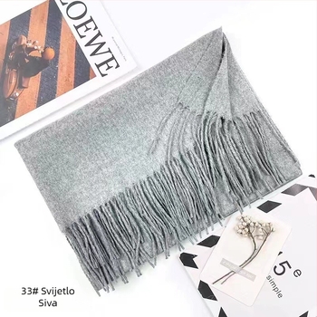 Vuneni šal za zimu – New saiqi, proljeće 2023 izdanje, bez prilagodbe