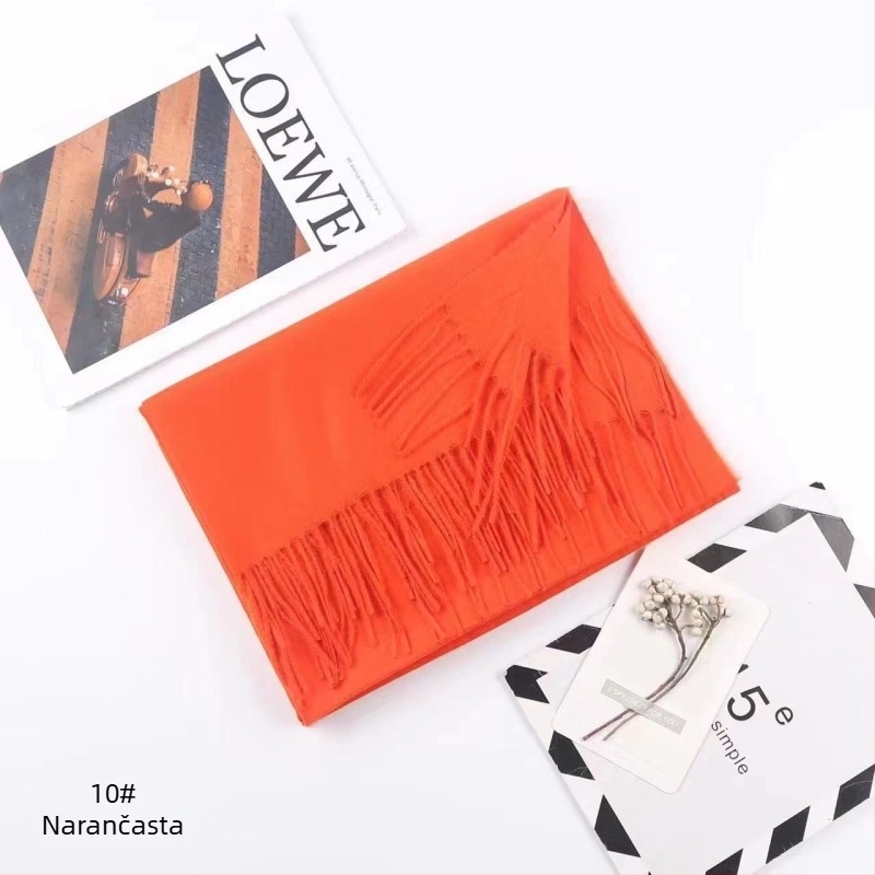 Vuneni šal za zimu – New saiqi, proljeće 2023 izdanje, bez prilagodbe