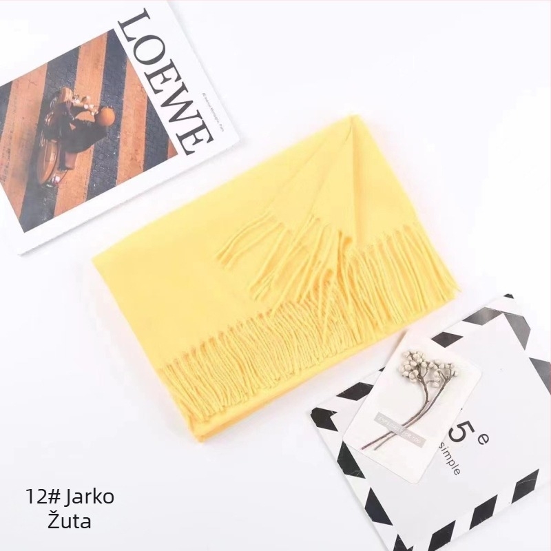 Vuneni šal za zimu – New saiqi, proljeće 2023 izdanje, bez prilagodbe