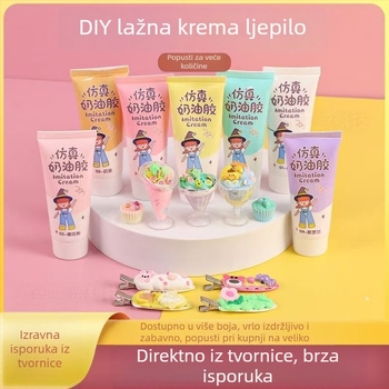 DIY dodaci za nakit, krem ljepilo, injekcijsko lijevanje, Haoyu brend, karikatura stil