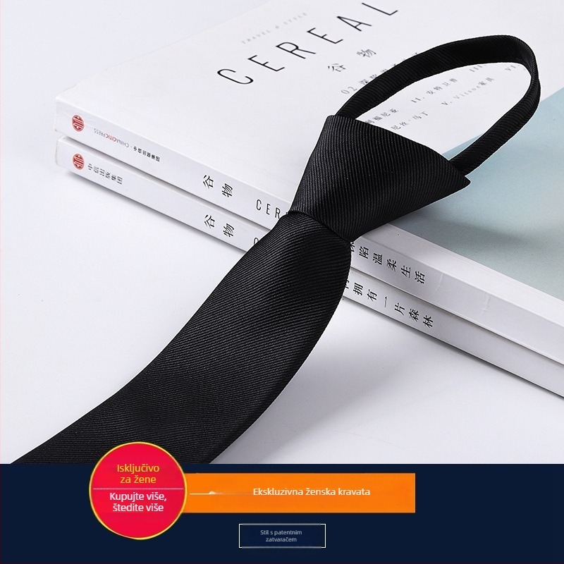 Klip za kravatu s cvijetom, bez čvorova, bez prilagodbe, za odrasle