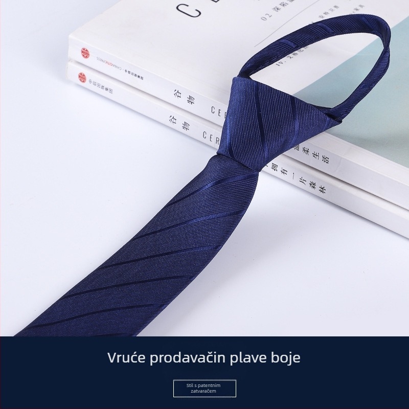 Klip za kravatu s cvijetom, bez čvorova, bez prilagodbe, za odrasle