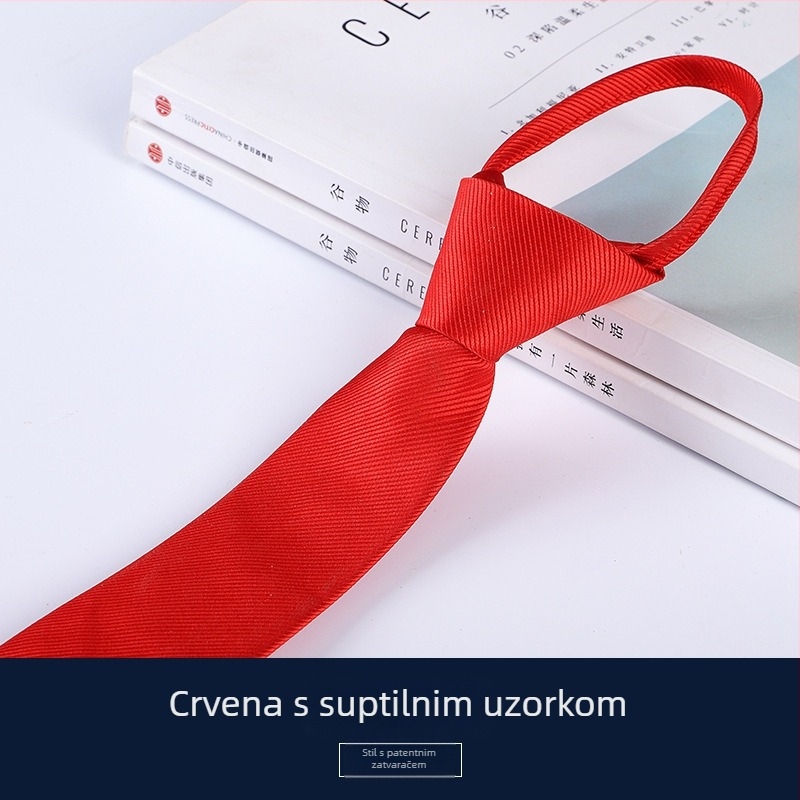 Klip za kravatu s cvijetom, bez čvorova, bez prilagodbe, za odrasle