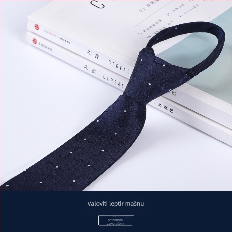 Klip za kravatu s cvijetom, bez čvorova, bez prilagodbe, za odrasle