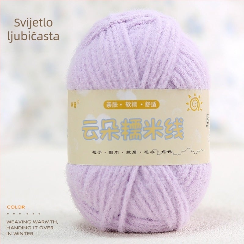 Priad za ručno pletenje, mješovita pređa, fino uvijanje, skupna pređa, porijeklo Hebei