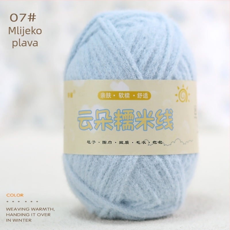 Priad za ručno pletenje, mješovita pređa, fino uvijanje, skupna pređa, porijeklo Hebei