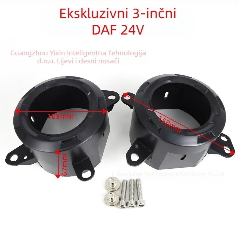 LED svjetla za maglu, 55W, 12-32V, 8000 lm, kompatibilni Honda, Toyota, Nissan, Ford, BMW, Audi