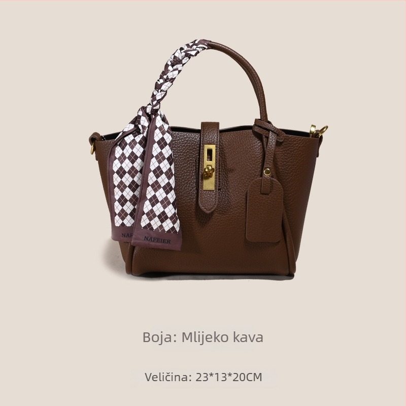 Ženska košarasta tote torba od svilenih cvjetova, mekana konstrukcija, podstava od mikrovlaknastog umjetnog kožnog materijala, unutarnji pretinac, proljeće 2025