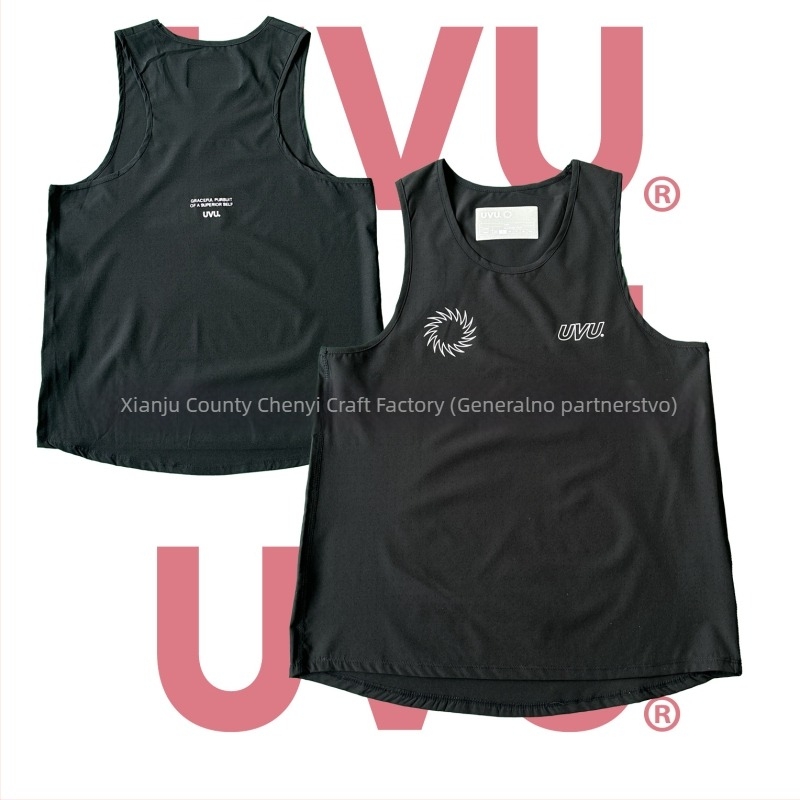 UVU ribasta vestica i sportske šortse – uski kroj, prozračan, euro-američki stil, streetwear