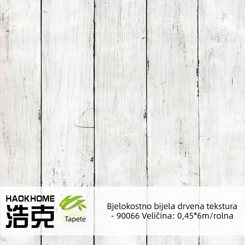 Samoljepljiva tapeta s imitacijom drveta na PVC podlozi, retro industrijski stil
