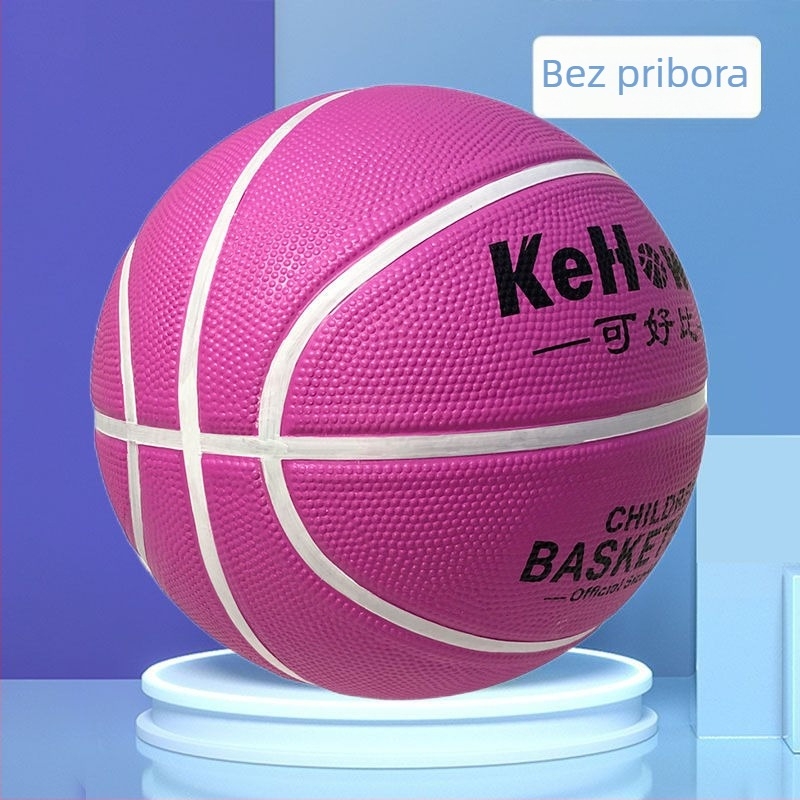 Plave gumene košarkaške lopte s otpornošću na habanje — veličine 7 (odrasli), 5 (mladi), 3 (djeca), za školska natjecanja, treninzi unutra i vani