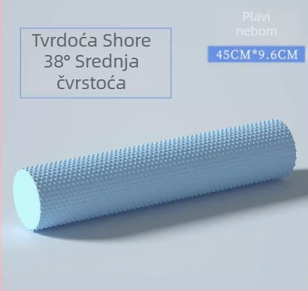 Čvrsta šesterokutna joga kolona od pjene – masažni valjak za Pilates – EVA materijal