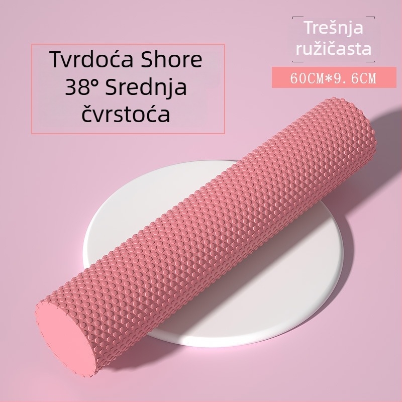 Čvrsta šesterokutna joga kolona od pjene – masažni valjak za Pilates – EVA materijal