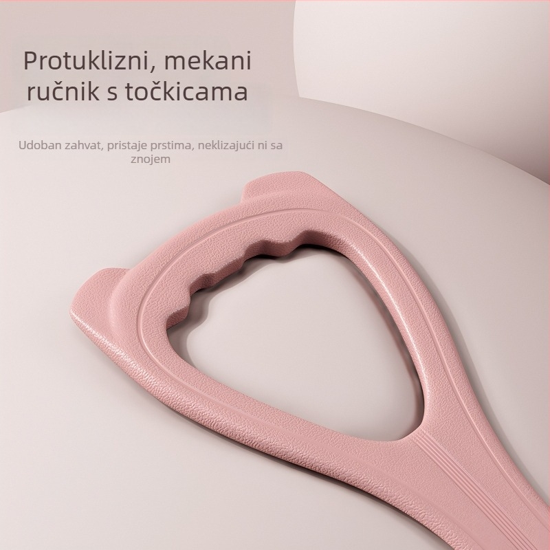 Otporna traka s mačjim ušima i 8-oblik dizajna, silikon, za kućnu jogu, treniranje ramena, oblikovanje ruku i mršavljenje leđa